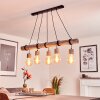Canedo Pendant Light grey, black, 5-light sources