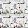 Canedo Pendant Light grey, black, 3-light sources