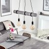 Canedo Pendant Light grey, black, 3-light sources