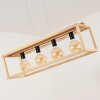 Torreglia Ceiling Light brown, 4-light sources