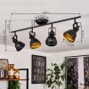 Tita Ceiling Light black, 4-light sources
