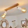 Musland Ceiling Light brown, chrome, 2-light sources