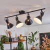 Upiano Ceiling Light chrome, black, 4-light sources