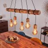 Canedo Pendant Light brown, black, 5-light sources