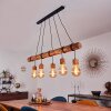 Canedo Pendant Light brown, black, 5-light sources