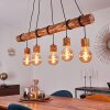 Canedo Pendant Light brown, black, 5-light sources