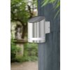 Eglo SHINE solar wall lamp LED stainless steel, 1-light source
