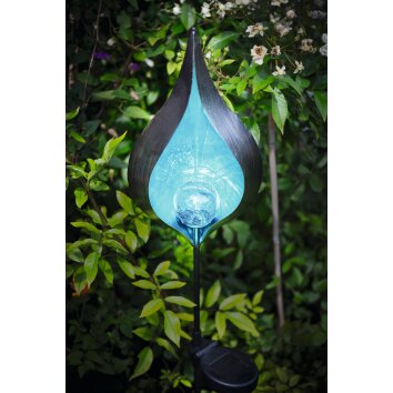 Eglo FLAME solar light LED black, 1-light source