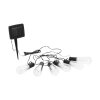 Eglo PARTY solar light string LED black, 6-light sources