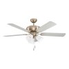 Eglo LAS PALMAS ceiling fan matt nickel, 3-light sources