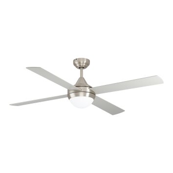 Eglo VARADERO ceiling fan matt nickel, 2-light sources