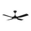 Eglo BONDI 1 ceiling fan LED black, 1-light source