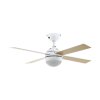 Eglo LOSCIALE ceiling fan white, 1-light source, Remote control