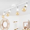 Musland Ceiling Light chrome, white, 4-light sources
