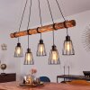 Canedo Pendant Light brown, black, 5-light sources