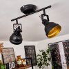 Tita Ceiling Light black, 2-light sources