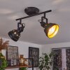 Tita Ceiling Light black, 2-light sources