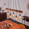 Canedo Pendant Light brown, black, 5-light sources