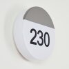 Eppeland house number light LED anthracite, 1-light source