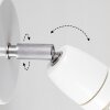 Musland Wall Light white, 1-light source