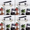 Orkanger Ceiling Light chrome, black, 2-light sources