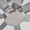 Aargaard ceiling fan stainless steel, Remote control
