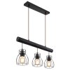 Globo MINA Pendant Light black, 3-light sources