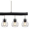 Globo MINA Pendant Light black, 5-light sources