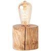 Brilliant Trabo Table lamp Light wood, 1-light source