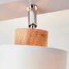 Brilliant Vonnie Ceiling Light grey, Light wood, 2-light sources