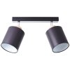 Brilliant Vonnie Ceiling Light Light wood, black, 2-light sources