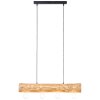 Brilliant Trabo Pendant Light Light wood, black, 4-light sources