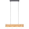 Brilliant Trabo Pendant Light Light wood, black, 4-light sources