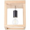 Brilliant Nerea Ceiling Light Light wood, black, 1-light source