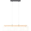 Brilliant Rayan Pendant Light Light wood, black, 4-light sources