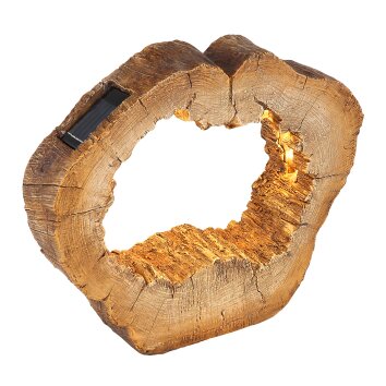 Globo BAUM solar light LED brown, 20-light sources