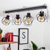 Orkanger Ceiling Light black, 4-light sources