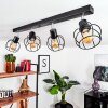 Orkanger Ceiling Light black, 4-light sources