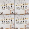 Canedo Pendant Light brown, 5-light sources
