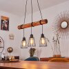 Canedo Pendant Light brown, 3-light sources