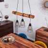 Canedo Pendant Light brown, 3-light sources