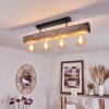 Canedo Ceiling Light black, 4-light sources