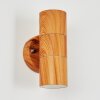 Tenvik Outdoor Wall Light brown, Wood like finish, 2-light sources