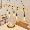Canedo Pendant Light brown, 5-light sources