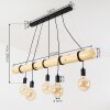 Canedo Pendant Light brown, 5-light sources