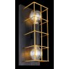 Globo MERRIL Wall Light black, 2-light sources
