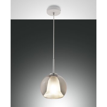 Fabas Luce Bretagna Pendant Light white, 1-light source