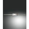 Fabas Luce NALA Wall Light LED chrome, 1-light source