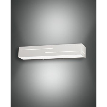 Fabas Luce Banny Wall Light LED white, 2-light sources