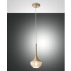 Fabas Luce Apollo Pendant Light brass, 1-light source
